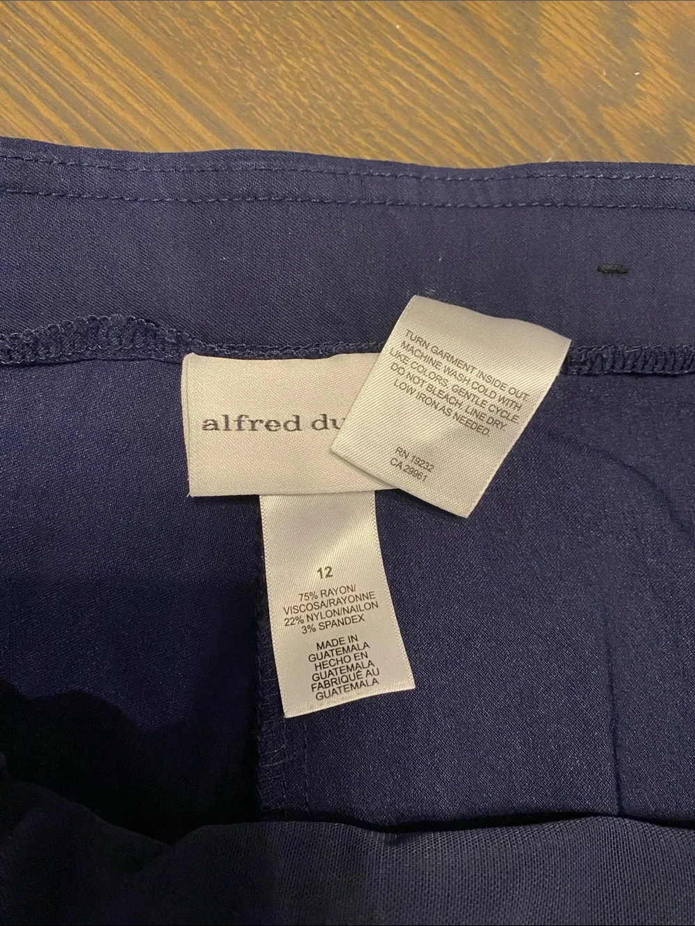 Alfred Navy Bike Shorts - Stretch Performance